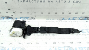 Rear center seat belt for BMW 5 F10 11-16, black, dry-cleanable