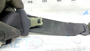 Rear center seat belt for BMW 5 F10 11-16, black, dry-cleanable