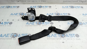 Rear center seat belt for Kia Optima 11-16, black with black fastening
