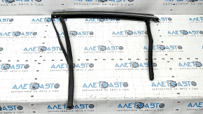 Upper rear left door molding Ford Fusion mk5 13-16 chrome with glass seal, worn