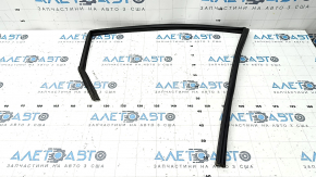 Rear right glass seal Ford Fiesta 11-19 4d