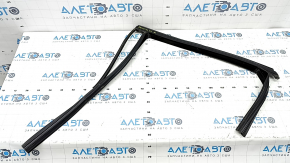 Rear left glass seal Ford Fiesta 11-19 5d