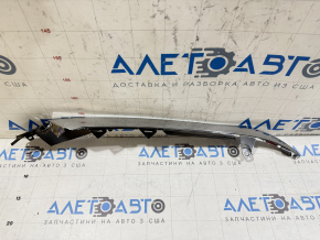 Eyelash radiator grill right Honda Accord 18-22 light chrome FPS