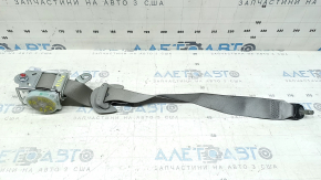 Rear right seat belt for Acura MDX 14-20, gray with gray fastener, dry-cleanable