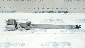 Rear right seat belt for Acura MDX 14-20, gray with gray fastener, dry-cleanable