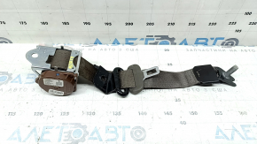 Rear left seat belt for Chevrolet Malibu 16-21, gray, dry-cleanable