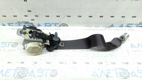 Rear left seat belt for a 2016 Chevrolet Camaro coupe, black, dry-cleanable
