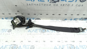 Rear left seat belt for a 2016 Chevrolet Camaro coupe, black, dry-cleanable