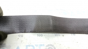 Rear left seat belt for a 2016 Chevrolet Camaro coupe, black, dry-cleanable