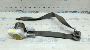 Passenger seat belt with squib for Toyota Camry v50 12-14 USA, gray, used, dry cleanable