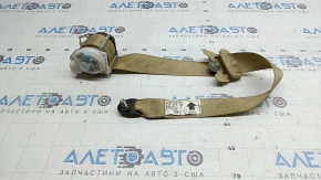 Subaru B10 Tribeca rear left seat belt, beige, dry cleanable
