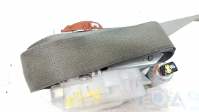 Driver's seat belt with squib for Toyota Camry v50 12-14 USA, gray, used, dry cleanable