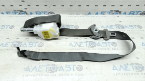 Driver's seat belt with squib for Toyota Highlander 14-19, gray, used, dry-cleanable