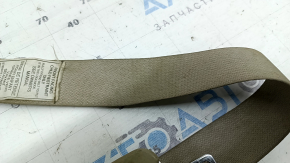 Passenger seat belt with squib for Infiniti FX35 FX45 03-08, dry-clean beige