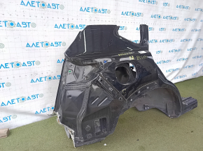 Quarter wing rear right Nissan Rogue 21-24 US built on body, black