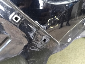 Quarter wing rear right Nissan Rogue 21-24 US built on body, black