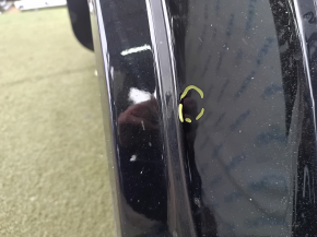Quarter wing rear right Nissan Rogue 21-24 US built on body, black