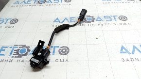 Right side mirror assembly for Honda Insight 19-20, 10 pins, camera, heated, blue, worn