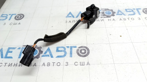 Right side mirror assembly for Honda Insight 19-20, 10 pins, camera, heated, blue, worn