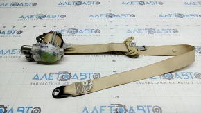 Toyota Avalon 13-14 passenger seat belt, type 1, beige, broken, dry-cleanable
