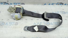 Rear right seat belt with squib for Lexus RX350 RX450h 10-14, gray, worn, needs cleaning