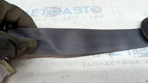 Rear right seat belt with squib for Lexus RX350 RX450h 10-14, gray, worn, needs cleaning
