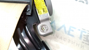 Rear left seat belt for Lexus ES300h ES350 13-18 with squib, beige, dry-cleanable, used