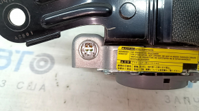 Rear left seat belt Lexus ES300h ES350 13-18 black shot