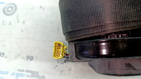 Driver's seat belt VW Passat b7 12-15 USA with squib tensioner, black, shot