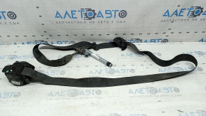 Driver's seat belt for VW Passat b8 16-19 USA with squib and tensioner, black, dry-cleanable, blown