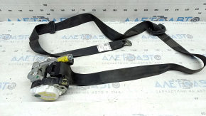 VW Jetta 11-18 USA passenger seat belt with squib, black, dry clean, blown