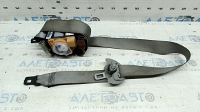 Acura MDX 14-16 passenger seat belt with squib, gray, used, dry cleanable