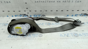 Acura MDX 14-16 passenger seat belt with squib, gray, used, dry cleanable