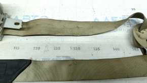 Honda Accord 13-17 driver's seat belt with squib, beige, dry-cleanable, frayed