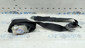 Honda Accord 13-17 passenger seat belt with squib, black, dry clean, blown