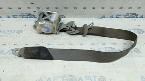 Honda Accord 13-17 passenger seat belt with squib, gray, dry clean, blown