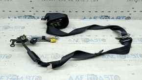 Honda Accord 18-22 black passenger seat belt with squib and tensioner, folded