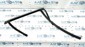 Upper door molding with glass seal, rear right, Lincoln MKC 15-19