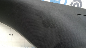 Right rear pillar trim for Dodge Challenger 15-23, black, scratched