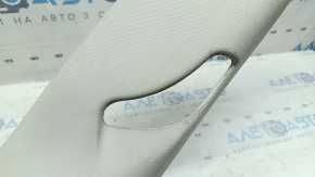 Left rear pillar trim panel with front window for 11-20 Dodge Journey 3-row seats, gray, scratches