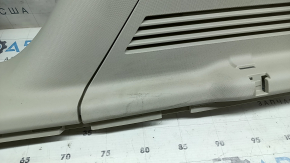 Right rear pillar trim for Jeep Compass 11-16, gray, needs dry cleaning, scratches, mounting defect