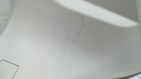 Right rear pillar trim panel behind the window for a 11-20 Dodge Journey, 3 rows of seats, gray, scratches