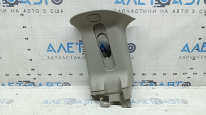 Right rear pillar upper belt trim for Dodge Grand Caravan 11-17, gray, worn