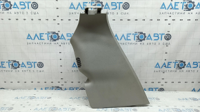Right rear pillar trim for a Dodge Grand Caravan 11-20, gray, scratched, worn