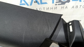 Left rear pillar trim for Dodge Dart 13-16, black, scuffed