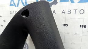 Left rear pillar trim for Dodge Dart 13-16, black, scuffed
