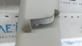 Left rear pillar trim for Jeep Compass 11-16, gray, worn, dry-cleanable