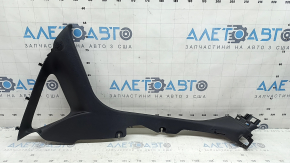 Chrysler 200 15-17 front left rear pillar trim, black, wiped