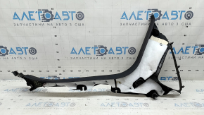 Chrysler 200 15-17 front left rear pillar trim, black, wiped