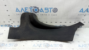 Rear left door sill plate for Dodge Dart 13-16, black, scratches